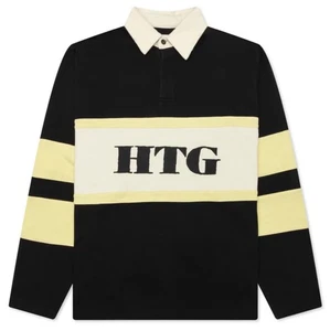 Camisa Honor The Gift Para Hombre De Gran Tamaño Rugby Envejecida Manga Larga Cuello Pequeña - Imagen 1 de 14