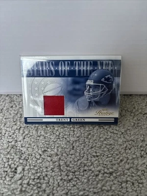 2006 Playoff Prestige - Stars of the NFL Trent Green #NFL-29 Materials (MEM) - Image 1 of 2