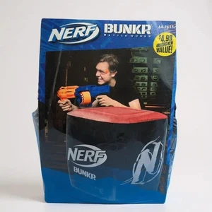 Nerf Bunkr Battlezone Battle Crate 19"x19"x22" Secure Cover For Blaster Battles - Bild 1 von 6