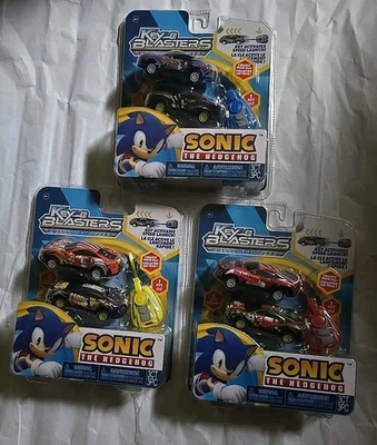 Sonic The Hedgehog Key Blasters Sonic Shadow Tails Knuckles Eggman COMPLETE SET - Image 1 of 4