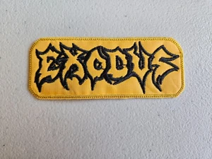 PARCHE BORDADO EXODUS, COSER EN NEGRO Y MUNDIAL - Imagen 1 de 1