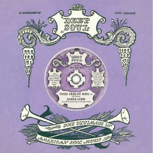 JAMES CARR "THESE ARMS OF MINE c/w LET'S FACE FACTS" 1977 DEEP SOUL - Picture 1 of 2