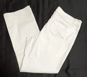 neuwertige Jeans Stretch Biaggini, Sandra Reinweiss Gr. 40/42 k - s. Maße unten! - Bild 1 von 8