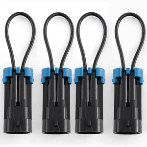 4PC Seat Belt Harness OverRide Bypass Plug For Polaris General + Ranger Models - Bild 1 von 9
