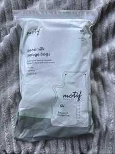 Motif Medical Breast Milk Storage Bags 8oz Single Use 100 count New - Picture 1 of 4