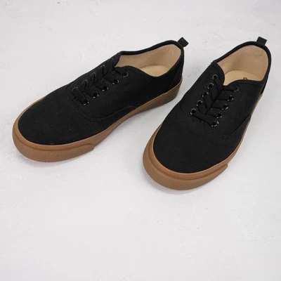 Zapatillas sin cordones Old Navy para niños de lona • cordones elásticos • negras • 3 (APENAS USADAS) Foto 1 de 4