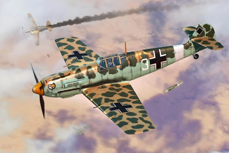 Hobbyboss 81793 - 1/48 Messerschmitt BF109E-4 / Trop - Nouveau - Image 1 of 1