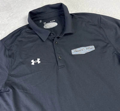 Stewart Haas Racing Polo Shirt Mens XL Black Ford NASCAR Short Sleeve - Image 1 of 4