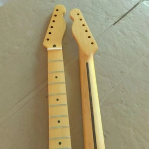 21 Fret Tele Electric Guitar Neck Yellow Canada Maple Fingerboard for TL Fender - Picture 1 of 5