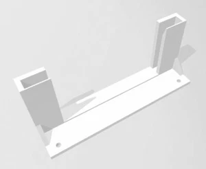 Wandhalterung passend für den Telekom Speedport Smart 3 Router - 3D Druck - Bild 1 von 4