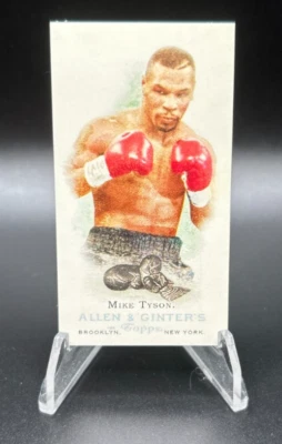 2006 Allen & Ginter Mike Tyson Mini #301 Heavyweight Boxing Belt Title Holder - Image 1 of 2