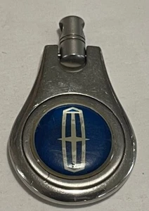 Vintage Lincoln Blue Swivel Keychain - Picture 1 of 2