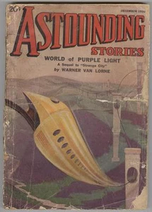 Astounding Stories December 1936 G/VG Frankenstein Unlimited - Picture 1 of 2