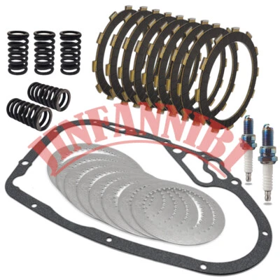 Clutch Friction Steel Plates & Gasket & Spark Plugs for Suzuki Intruder VL1500 - Изображение 1 из 4