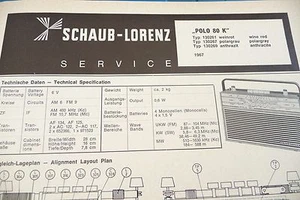 Servicio Manual de Instrucciones para Schaub-Lorenz Polo 80 K, 130261-130269 - Imagen 1 de 1