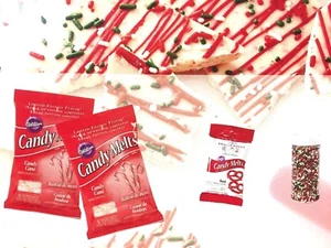 Wilton Holiday Candy Bark Kit enthält Candy Melts, Streusel, Nieselregenbeutel - Bild 1 von 6