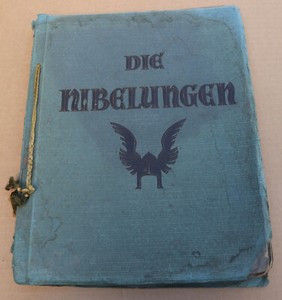 Antique Die Nibelungen German Cigarette Card Album Fritz Lang's Siegfried Rare