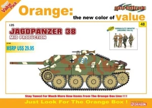 Jagdpanzer tedesco 1/35 38 produzione media ~ arancione Cyber-Hobby Dragon 9148 - Foto 1 di 4