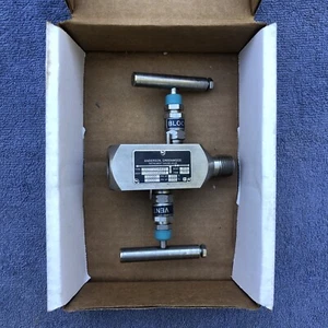 Tyco Anderson Greenwood M251VIS44 10000psi 1/2" NPT Block & Bleed Gauge Valve - Picture 1 of 4