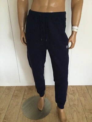 Calça de moletom 10 Deep Better Since’95 azul marinho lã algodão tamanho G - Imagem 1 de 4