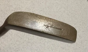 Vintage Otey Crisman 35” Hickory Wood Shaft Right Hand Brass Putter - Picture 1 of 11