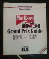 Marlboro Grand Prix Guide 1950-1987 J.Deschenaux - W.Haelfliger (1988 edition)