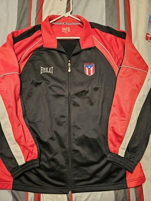 Classic Everlast Embroidered Puerto Rico Training Boxing Jacket XL - Imagem 1 de 4
