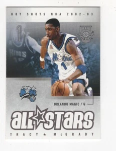 2002-03 FLEER HOT SHOTS ALL-STARS TRACY McGRADY ORLANDO MAGIC #163 - Picture 1 of 4