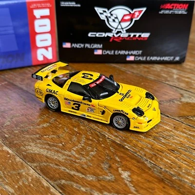 1/43 ACTION #3 PILGRIM - EARNHARDT 24hr 2001 Corvette C5-R Goodwrench Service + - Image 1 of 4