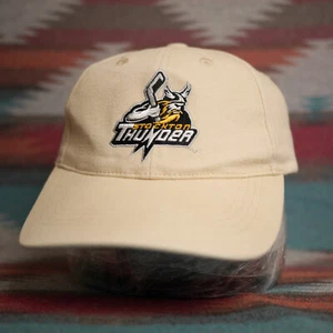 VINTAGE Stockton Thunder ECHL Hockey Hat Cap 90s Y2k Mens ONe Size Strapback Dad - Picture 1 of 14