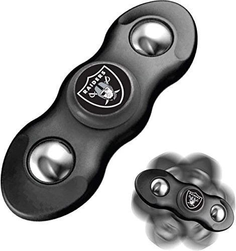 Aminco NFL 许可拉斯维加斯突袭者队 2-Prong Fidget Spinner — 第 1/1 张图片
