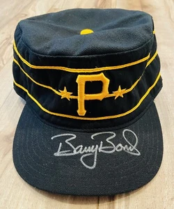 Barry Bonds Signed Autographed Pittsburgh Pirates Vintage Hat COA - Picture 1 of 5