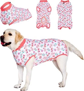 LovinPet Hunde Chirurgie Erholungsanzug Anti-Lecken Schutz Pullover Pyjama Schlafanzug - Bild 1 von 6