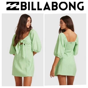 BNWT BILLABONG LADIES DE LA SOL DRESS (APPLE) LARGE /12 RRP$89.99 CURRENT STYLE - Picture 1 of 4