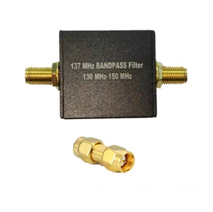 Filtro passabanda filtro 137 MHz 130 MHz-150 MHz per satellite meteorologico meteorologico meteorologico - Foto 1 di 4