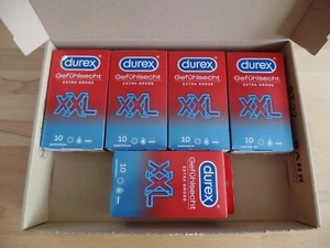 Durex Gefühlsecht Extra Gross XXL Kondome (50x Brandneu) - Bild 1 von 6