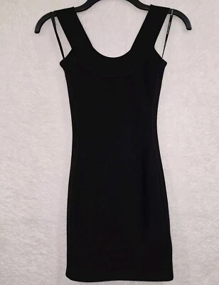 Marciano Los Angeles Women's Black Dress Size XXS Mini With Back Zipper - Image 1 of 4