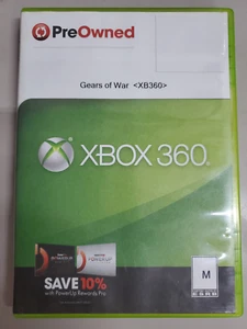 Gears of War (Microsoft Xbox 360, 2009, 2-Discs) w/manual GS case Tested - Picture 1 of 2