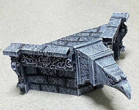 FT-ST-EH: 1/12 scale Gargoyle Eagle Diorama Stand Base for 6 inch action figures Cover