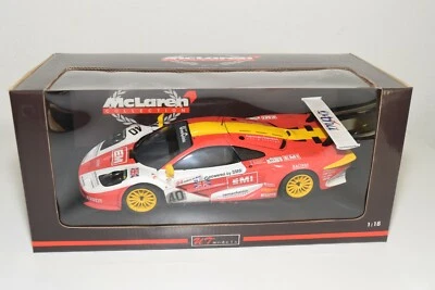 A34 1:18 UT MODELS MCLAREN F1 GTR 1998 EMI O'ROURKE SUGDEN #40 MINT BOXED - Immagine 1 di 4