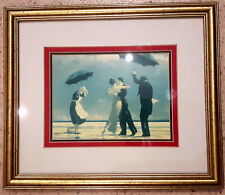 THE SINGING BUTLER’ Jack Vettriano FRAMED+MOUNTED PRINT unusual version 29x24¾cm