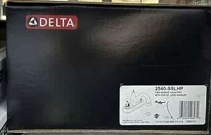 Delta 2540-SSLHP Centerset Lavatory Faucet Stainless Steel (Handles Sold Sep) - Picture 1 of 1