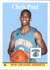 2008-09 Topps 1958-59 Variations Hornets Basketball Card #1 Chris Paul