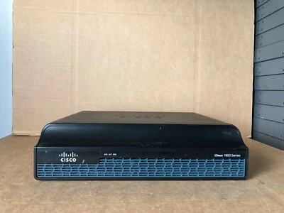 Cisco 1941 with SecurityK9 & IPBaseK9 Licenses IOS 15.6 Cisco 1941/K9 (Inc VAT) - Image 1 of 4