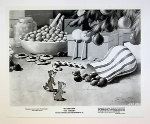 Walt Disney Toy Tinkers Chip & Dale 1949 foto original de dibujos animados de Navidad todavía - Imagen 1 de 2