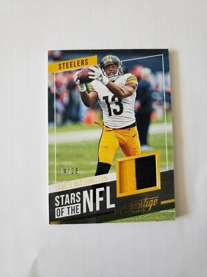2019 Prestige Stars Of The NFL 2 Tone Memorabilia James Washington 14/25 - Image 1 of 2