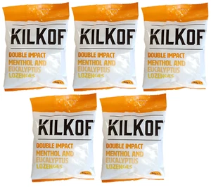 5 x Bell's Kilkof double impact soothing lozenges bags like jakemans cough sweet - Picture 1 of 3