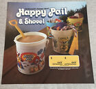 McDonalds Translite Sign Happy Meal Bucket Pail & Shovel 1984 22? X 22? Olympic