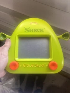 Shrek Etch a Sketch With Moving Ear Dreamworks Rare One Ear Moves - Picture 1 of 13