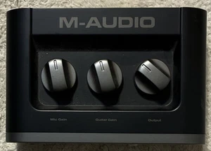 M-Audio Fast Track USB Audio Interface ML03-00454 (48v Phantom Power Input) - Picture 1 of 4